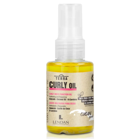 Багатоцільова олія для локонів Curly Oil Lendan 75 мл