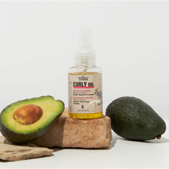 Багатоцільова олія для локонів Curly Oil Lendan 75 мл