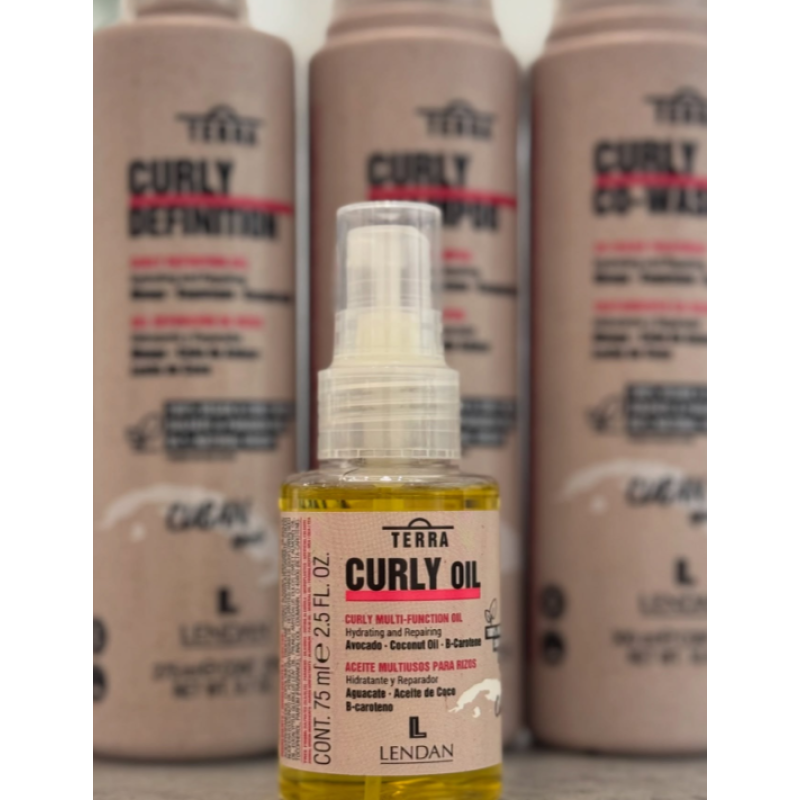 Багатоцільова олія для локонів Curly Oil Lendan 75 мл Багатоцільова олія для локонів Curly Oil Lendan 75 мл