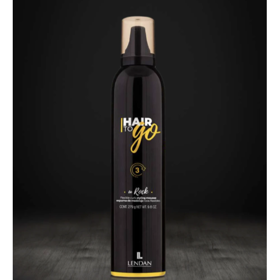 Мус для об'єму волосся із сильною фіксацією Hair To Go U Rock Lendan 300 мл