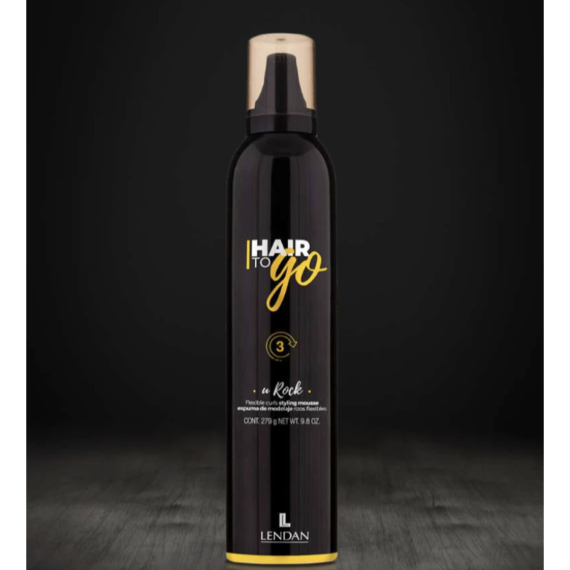 Мус для об'єму волосся із сильною фіксацією Hair To Go U Rock Lendan 300 мл