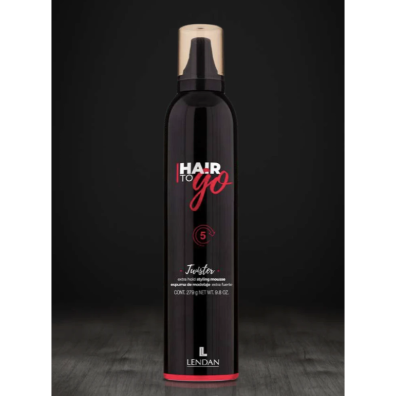Мусс для волос моделирующий экстра-сильной фиксации Hair To Go Twister Lendan 300 мл Мусс для волос моделирующий экстра-сильной фиксации Hair To Go Twister Lendan 300 мл