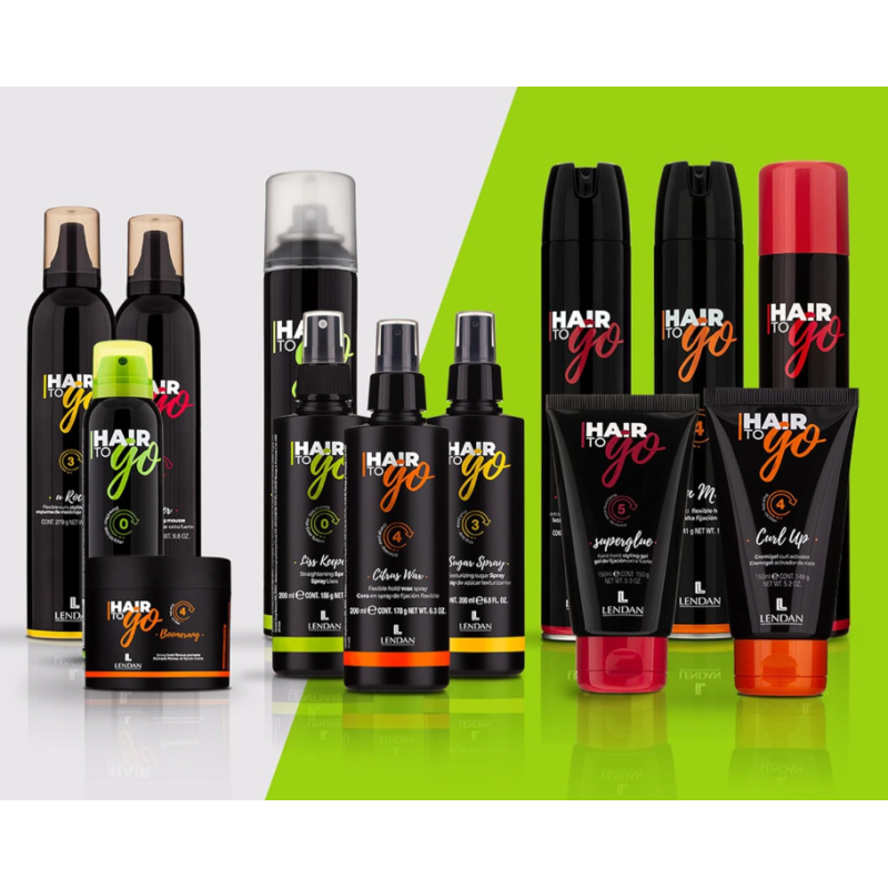 Завершающий спрей-блеск Hair To Go Polish Shine Spray Lendan 210 мл