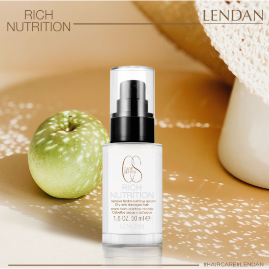 Интенсивно питательный флюид для сухих волос Rich Nutrition Serum Lendan 50 мл