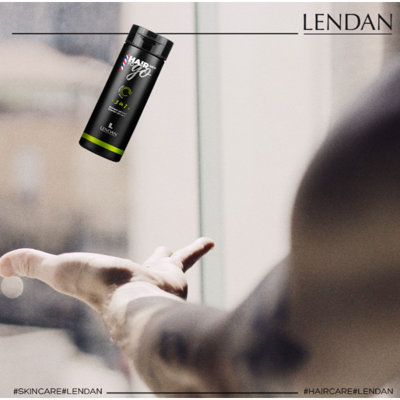 Средство 3 в 1 для мужчин Hair To Go Men Shampoo Gel Lendan 300 мл Средство 3 в 1 для мужчин Hair To Go Men Shampoo Gel Lendan 300 мл