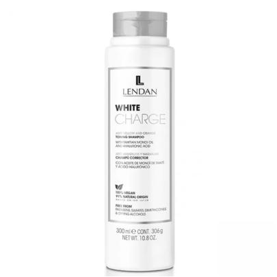Шампунь для холодных оттенков и мягкой нейтрализации White Charge Shampoo Lendan 300 мл