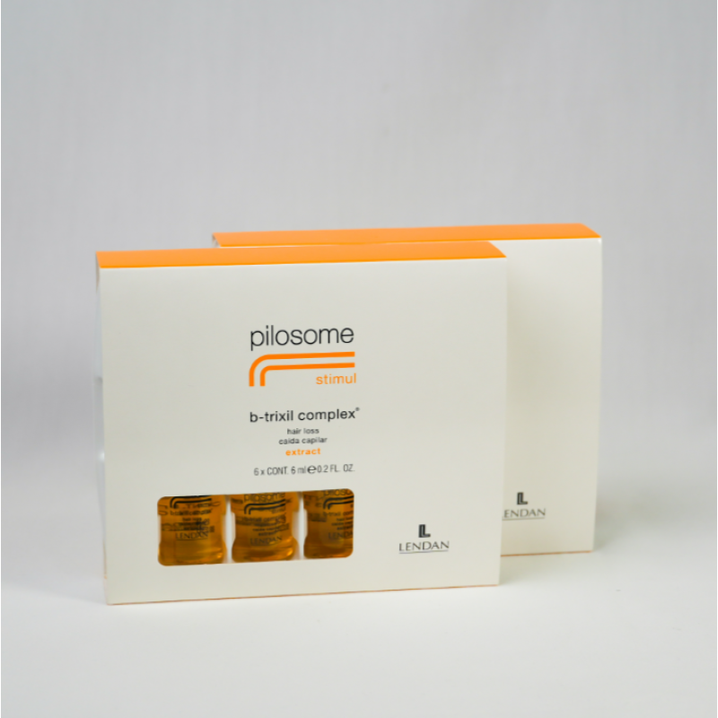 Сыворотка стимулирующая рост волос Pilosome Stimul Extract Lendan 12х6 мл