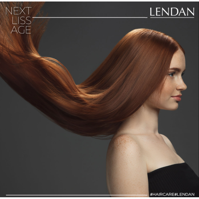 Спрей для гладкости волос термозащитный Next Liss Age Perfect Straight Spray Lendan 200 мл Спрей для гладкости волос термозащитный Next Liss Age Perfect Straight Spray Lendan 200 мл