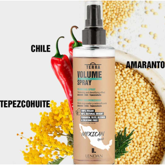 Спрей для придания объема волосам Terra Volume Spray Lendan 200 мл