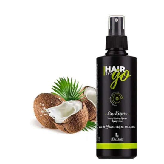 Термозащитный выпрямляющий спрей для волос Hair To Go Liss Keeper Lendan 200 мл