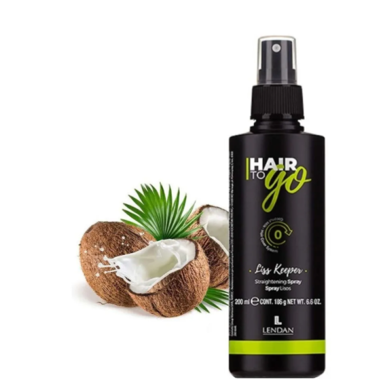 Термозащитный выпрямляющий спрей для волос Hair To Go Liss Keeper Lendan 200 мл