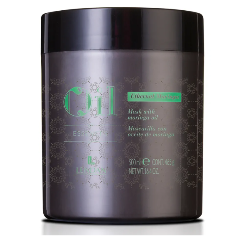 Увлажняющая антивозрастная маска для волос Ethernal Moringa Mask Lendan 500 мл