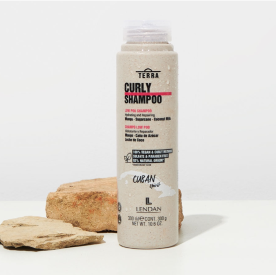 Увлажняющий шампунь для вьющихся волос Curly Shampoo Lendan 300 мл