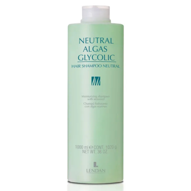 Увлажняющий шампунь с экстрактом водорослей Neutral Algas Glycolic Shampoo Lendan