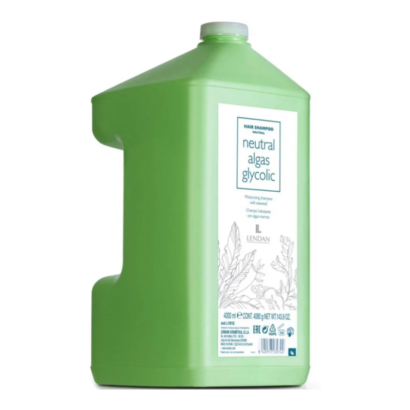Увлажняющий шампунь с экстрактом водорослей Neutral Algas Glycolic Shampoo Lendan