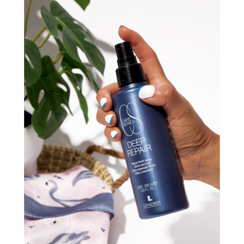 Відновлюючий спрей-термозахист для волосся Deep Repair Spray Finish Lendan 200 мл