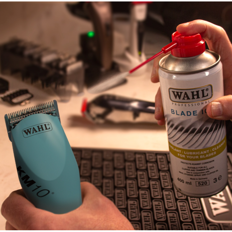 Аерозоль-спрей для догляду за ножами машинок та тримерів Wahl Blade Ice 400 мл