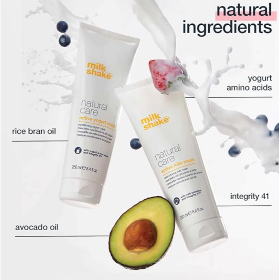 Маска живильна для волосся на основі йогурту Active Yogurt Mask Milk Shake 