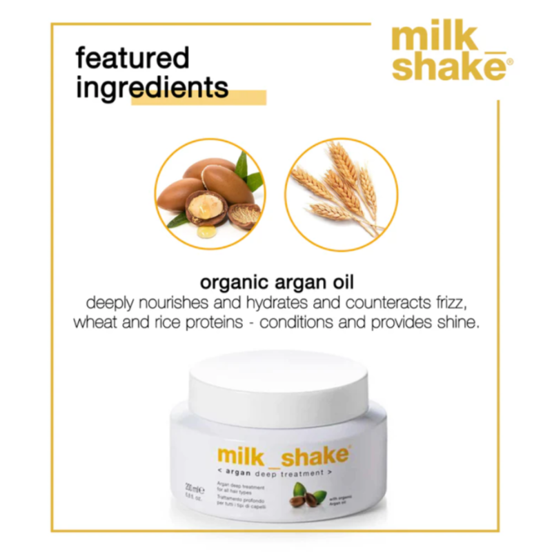 Средство для питания волос Argan Deep Treatment Milk Shake 