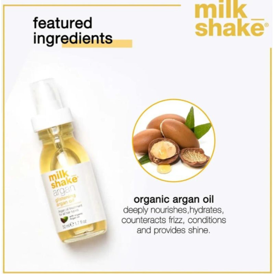 Масло аргановое для восстановления всех типов волос Argan Oil Milk Shake 
