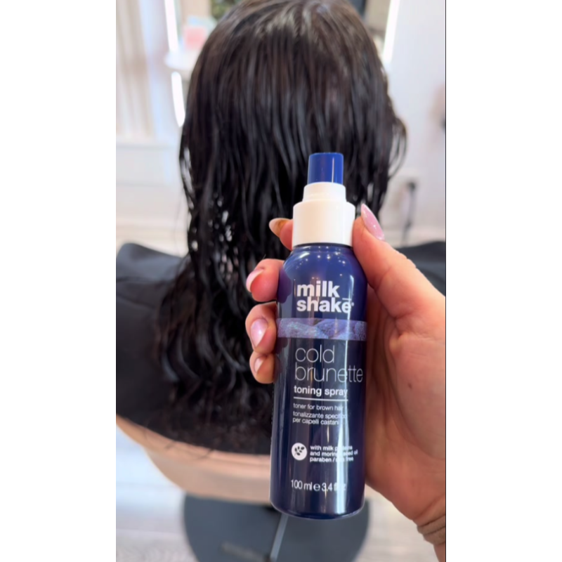 Спрей тонирующий для брюнеток Cold Brunette Spray Milk Shake 100 мл 