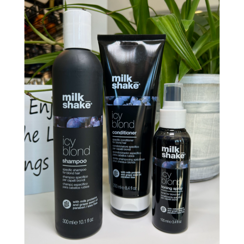 Кондиціонер для світлих та платинових блондинок Icy Blond Conditioner Milk Shake 
