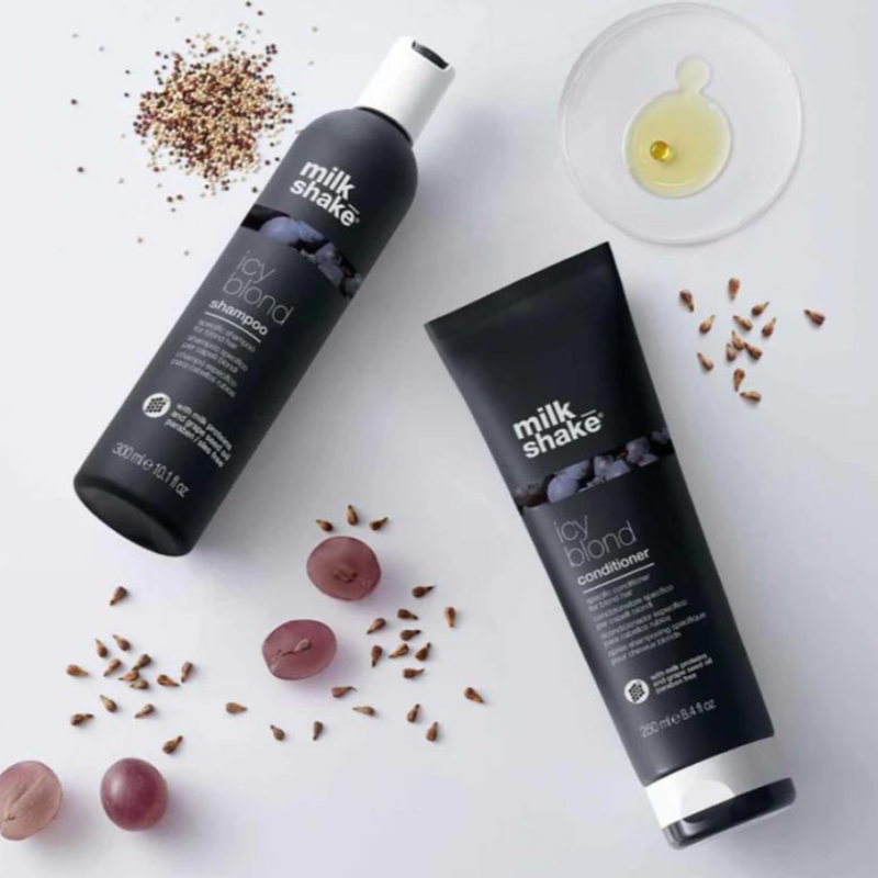 Кондиціонер для світлих та платинових блондинок Icy Blond Conditioner Milk Shake 