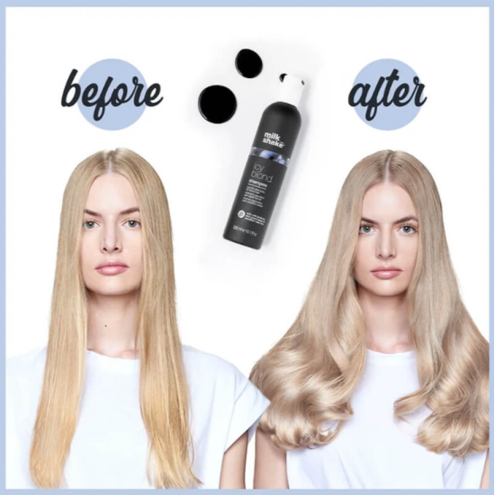 Кондиціонер для світлих та платинових блондинок Icy Blond Conditioner Milk Shake 