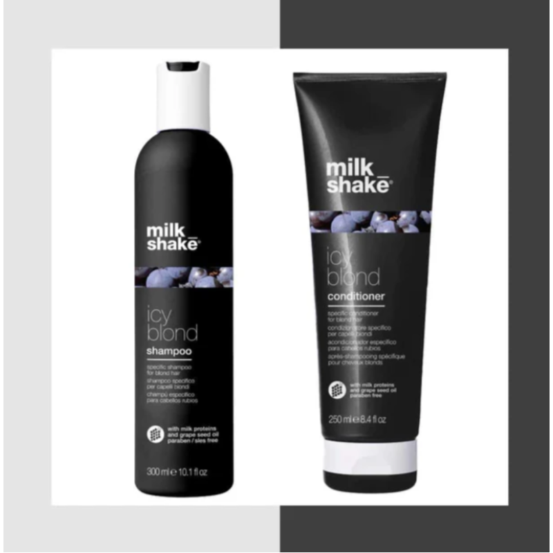 Кондиціонер для світлих та платинових блондинок Icy Blond Conditioner Milk Shake 