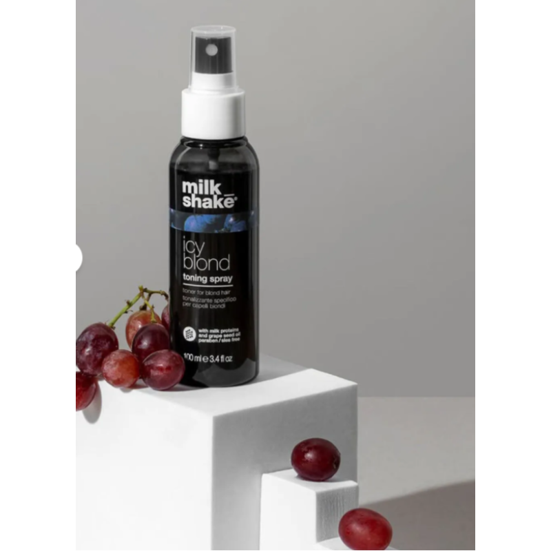 Спрей тонуючий для світлих та платинових блондинок Icy Blond Spray Milk Shake 100 мл 