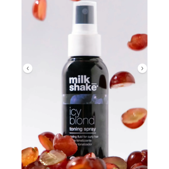 Спрей тонуючий для світлих та платинових блондинок Icy Blond Spray Milk Shake 100 мл 