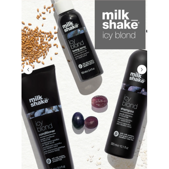 Спрей тонуючий для світлих та платинових блондинок Icy Blond Spray Milk Shake 100 мл 
