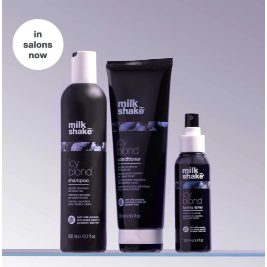 Спрей тонуючий для світлих та платинових блондинок Icy Blond Spray Milk Shake 100 мл 