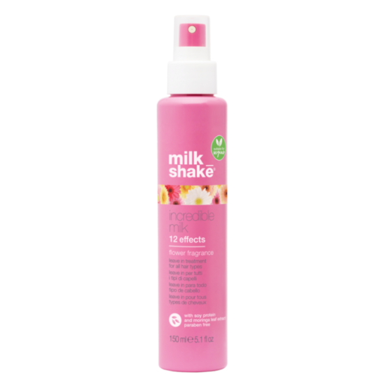Несмываемое молочко для волос 12 эффектов Incredible Milk Flower Fragrance Milk Shake 150 мл 