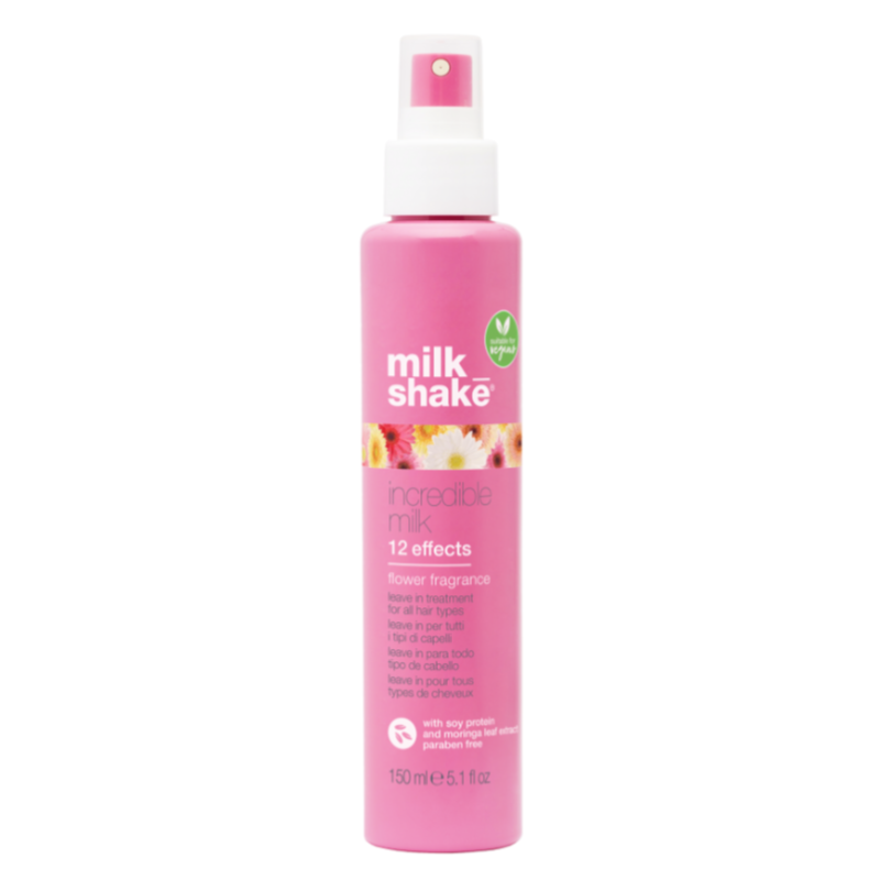 Несмываемое молочко для волос 12 эффектов Incredible Milk Flower Fragrance Milk Shake 150 мл 
