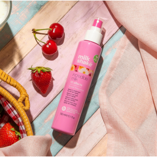 Несмываемое молочко для волос 12 эффектов Incredible Milk Flower Fragrance Milk Shake 150 мл 