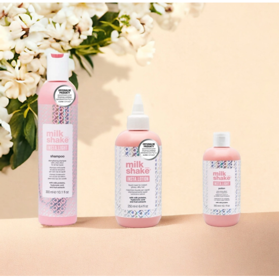 Лосьйон для миттєвого блиску волосся Insta.light Lotion Milk Shake 