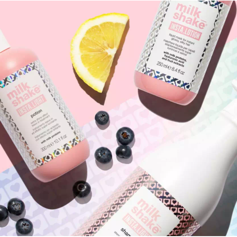 Лосьйон для миттєвого блиску волосся Insta.light Lotion Milk Shake 