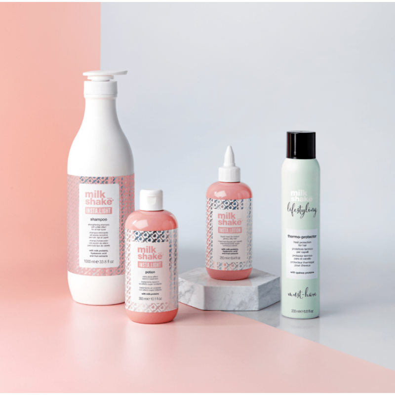 Лосьйон для миттєвого блиску волосся Insta.light Lotion Milk Shake 