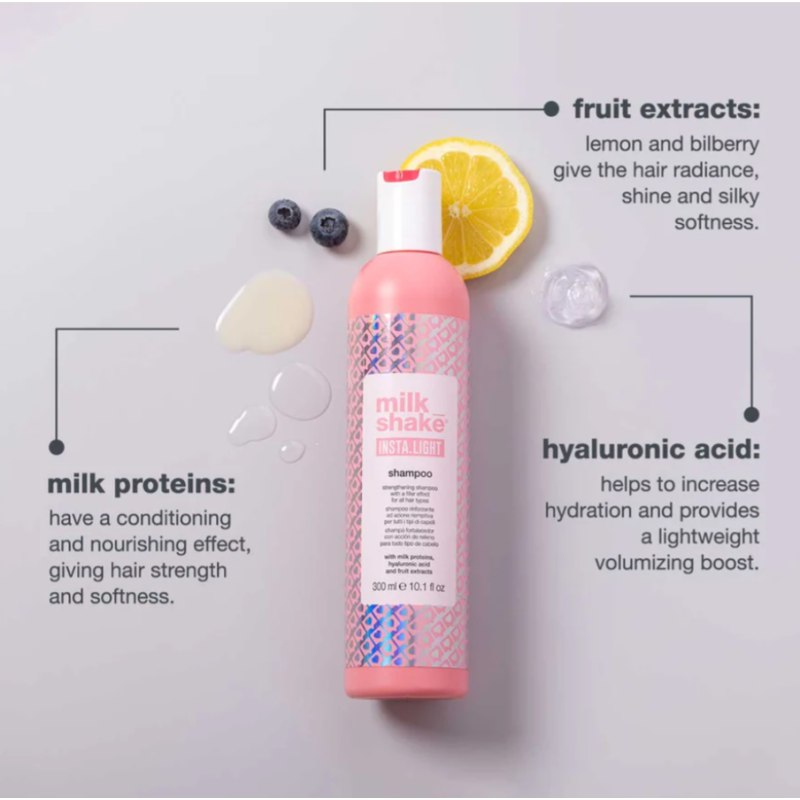 Шампунь для всіх типів волосся Insta.light Shampoo Milk Shake 
