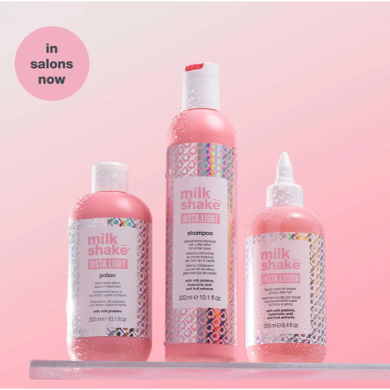 Лосьйон для миттєвого блиску волосся Insta.light Lotion Milk Shake 