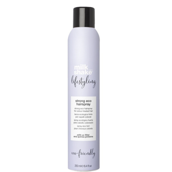Лак для волосся сильної фіксації Hairspray Lifestyling Milk Shake 500 мл 