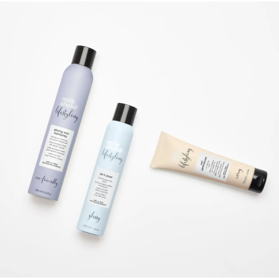 Лак для волосся сильної фіксації Hairspray Lifestyling Milk Shake 500 мл 