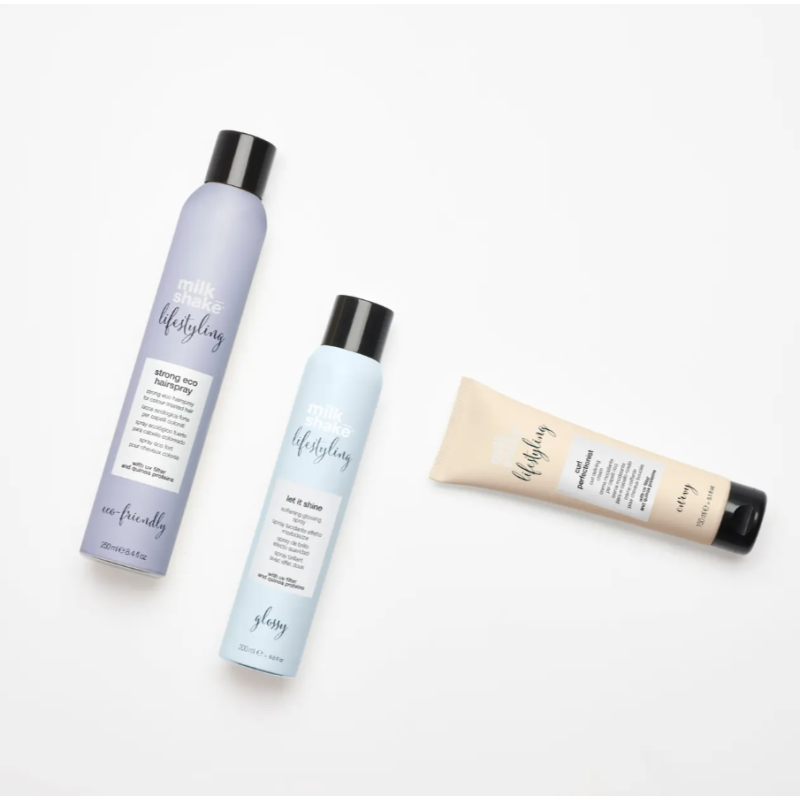 Лак для волосся сильної фіксації Hairspray Lifestyling Milk Shake 500 мл 