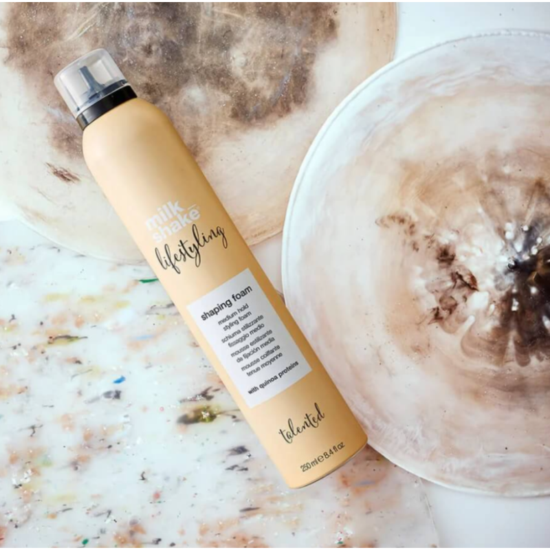 Термозащитная пенка для объема Shaping Foam Lifestyling Milk Shake 200 мл 