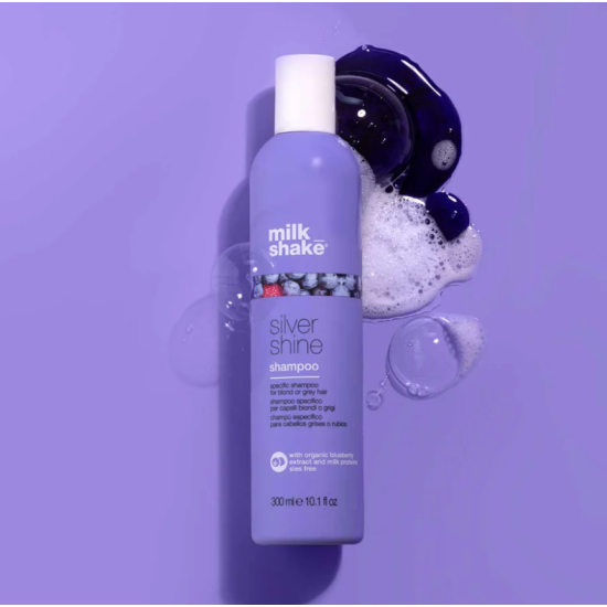 Шампунь для блиску світлого волосся Silver Shine Shampoo Milk Shake 