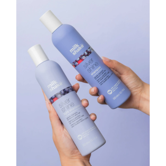 Шампунь для блиску світлого волосся Silver Shine Shampoo Milk Shake 