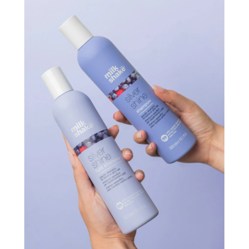 Шампунь для блиску світлого волосся Silver Shine Shampoo Milk Shake 