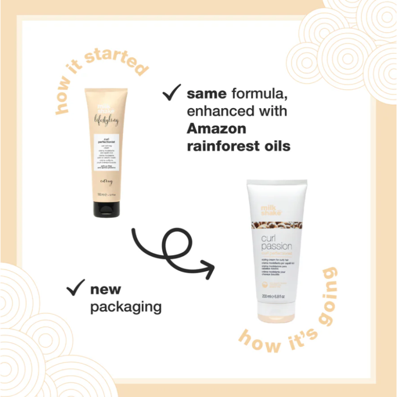 Маска для вьющихся волос Styling Mask Curl Passion Milk Shake