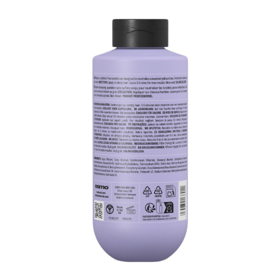 Кондиціонер проти жовтизни світлого та натурального волосся Daily Blonde New Osmo 400 мл